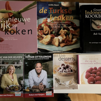 Indisch Turks en overige kookboeken