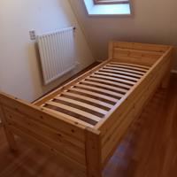 Lifetime bed 90x200cm inclusief halve en hele hoogslaper