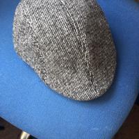 nieuwe mooie hippe cap voor heren grijs tweed