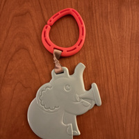 Buggy hanger olifant met toeter babyspeelgoed peuter