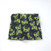 Jongens zwembroek game controller zwart groen 104/110 - 4-5 