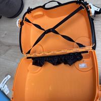 Kinderkoffer tijger met wieltjes