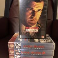 VHS Lethal weapon deel 1 deel 2 deel 3 + Payback 