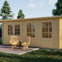 Blokhut - Tuinhuis Sophie | 40 mm | onbehandeld