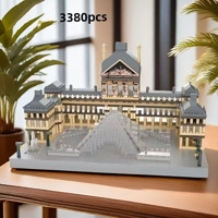 Louvre Museum 3380-delige Bouwstenen Set
