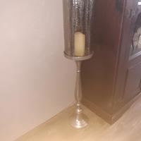 Lantaarn zilver kleurig