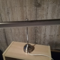 Leeslamp met usb-aansluiting