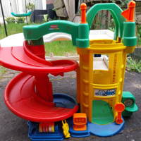 Autogarage fisher price In goede staat