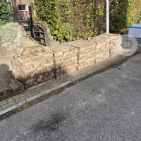 Gratis Waaltjes van beton, staan klaar 