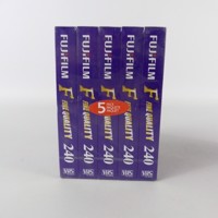 5 Fujifilm F 240 videocassette – VHS