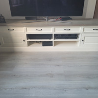 Tv meubel wit/hout