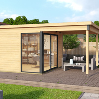 NIEUW Modern luxe blokhut Domeo 2 Set