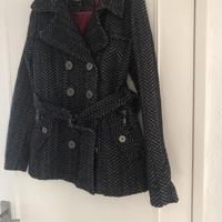 nieuw mooi wollen tweed winterjasje