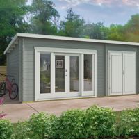 Blokhut - Tuinhuis Meg | 44 mm | onbehandeld