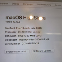 Oude MacBook Pro (na 2011)