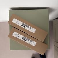 2x EKET Kast, Zachtgroen, 35x25x35 cm
