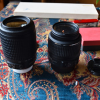 2 x nikon digitale reflex lenzen zie tekst