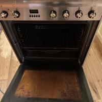 Smeg fornuis 60cm gas kookplaat met electrische oven