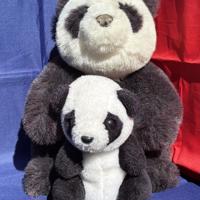Pandabeer set van 2 panda beren Gund knuffel
