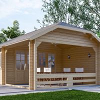 NIEUW Blokhut 50mm: Wolfskap W4x3+3