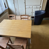 Salontafel + zetel