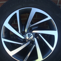 17 Inch Originele VW Woodstock Velgen en Banden 5x112