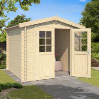 Blokhut Ingo 230x230 Onbehandeld vuren