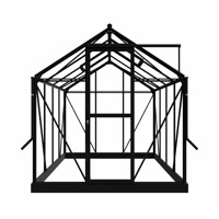 Tuinkas Mary II zwart VG 3mm