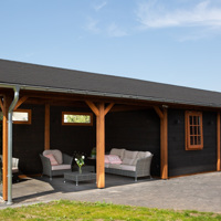 NIEUW Maatwerk Tuinhuis PS90