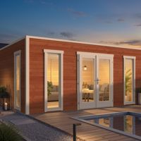 Blokhut - Tuinhuis Marco | 28 mm | vuren onbehandeld