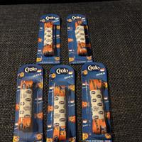 Croky oranje sportveters 120cm nieuw veters