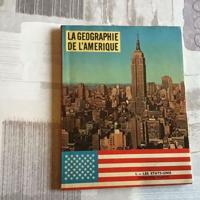 2 BOEKEN ;LA GEOGRAPHIE de L&#x27;AMERIQUE &amp; L&#x27;