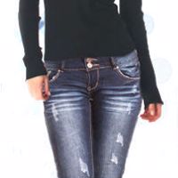 Slim fit jeans used look, maat XS/34, S/36 of L/40  nieuw