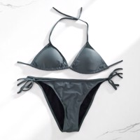 Bikini khaki groen L