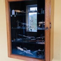 Leuke (hang) vitrinekastje