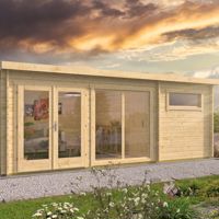 Blokhut - Tuinhuis Flow 2.0 | 40 mm | vuren onbehandeld