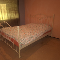 Twee persoonsbed met lattenbodems 160/200cm