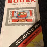 Borek briefmarkenkatalog Deutschland 1984 BRD Duitsland 