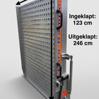 Oprijplaat Euro Rampe AMF Bruns 240cm x 90cm