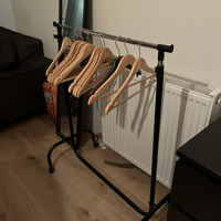 Kledingrek wieltjes