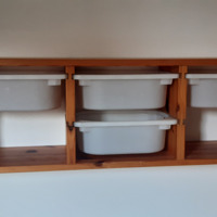 Handig kastje incl 3 lades