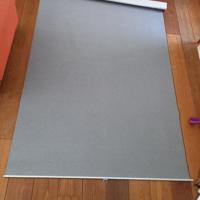 Rolgordijn 140x190 cm (bxh), grijs, verduisterend