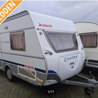 DETHLEFFS CAMPER 3.95 HK 2006 ZGOH 2 LENGTEBEDDEN  