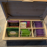 Thee opbergdoos Bamboe