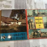 2 BOEKEN;LA GEOGRAPHIE d/L BELGIQUE,2 LIVRES anciens