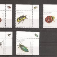 Postzegels uit 2013 kevers uit Namibia