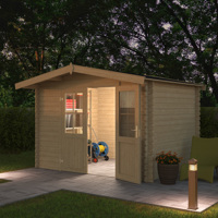 Blokhut Baltimore 292x230 Onbehandeld vuren