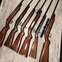 Zes Diana luchtbuksen