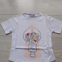 Glo-story t-shirt snoepmachine wit 98