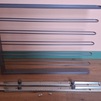 broekrek voor Ikeakast met breedte van 50 cm